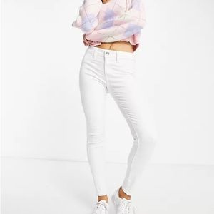 American Eagle White Jeggings